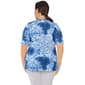 Plus Size Ruby Rd. Sparks & Spirit Tie-Dye Short Sleeve Tee - image 2