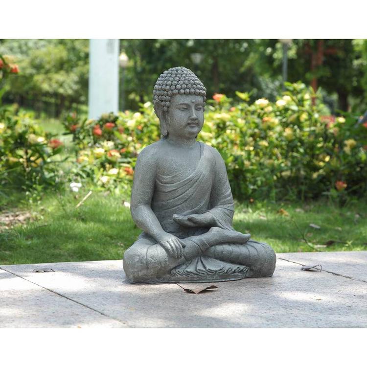 Hi-Line Gift Sitting Buddha Garden Statue