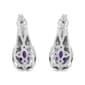Haus of Brilliance Amethyst Diamond Dangle Earringse - image 4
