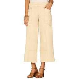 Petite Democracy Absolution(R) Skyrise Glider Crop Wide Leg Jeans