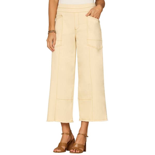 Petite Democracy Absolution(R) Skyrise Glider Crop Wide Leg Jeans - image 