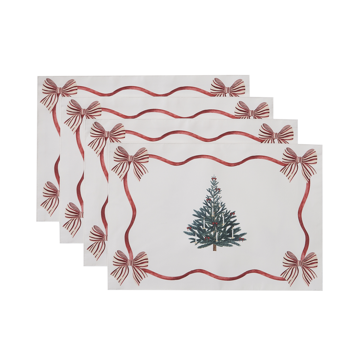 Avanti Heirloom Noel Placemat - Set of 4