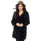 Plus Size Kenneth Cole&#40;R&#41; Faux Fur Walker Coat with Notch Collar - image 1