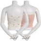 Juniors Pink Rose 2pk. Teddy Flowers & Bow Tube Tops w/ Lace Trim - image 2