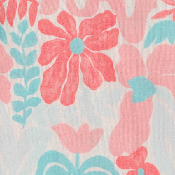 Toddler Girl Carter''s® 4pc. Flamingo & Tropical Short Pajama Set