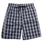 Mens Architect&#40;R&#41; Woven Plaid Pajama Shorts - Navy - image 1