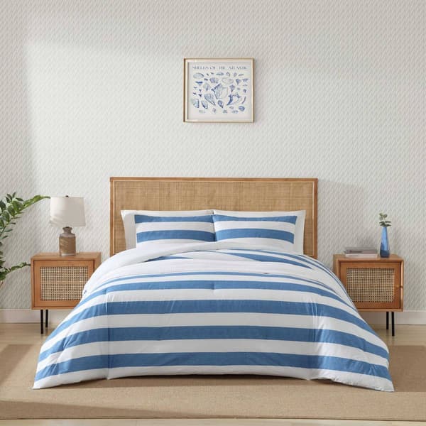 Tommy Bahama Awning Stripe 3pc. Comforter Set