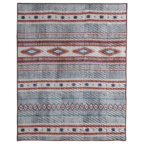 Greenland Home Fashions™ Kiva Boho Reversible Quilted Throw