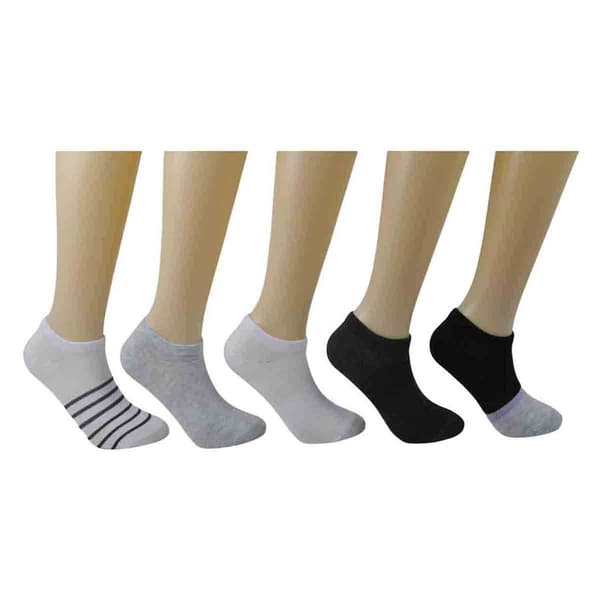 Womens Cuddl Duds 5pk. Ultimate Liner Socks - image 