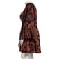 Juniors Plus Angie Long Sleeve Surplice Babydoll Dress - image 4