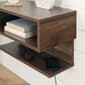 South Shore Sazena Natural Walnut Floating Nightstand - image 4