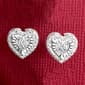 Marsala Sterling Silver 1/20ctw. Diamond Stud Earrings - image 1
