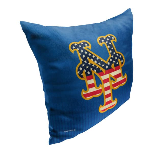 Northwest New York Mets Celebrate Throw Pillow - 18x18