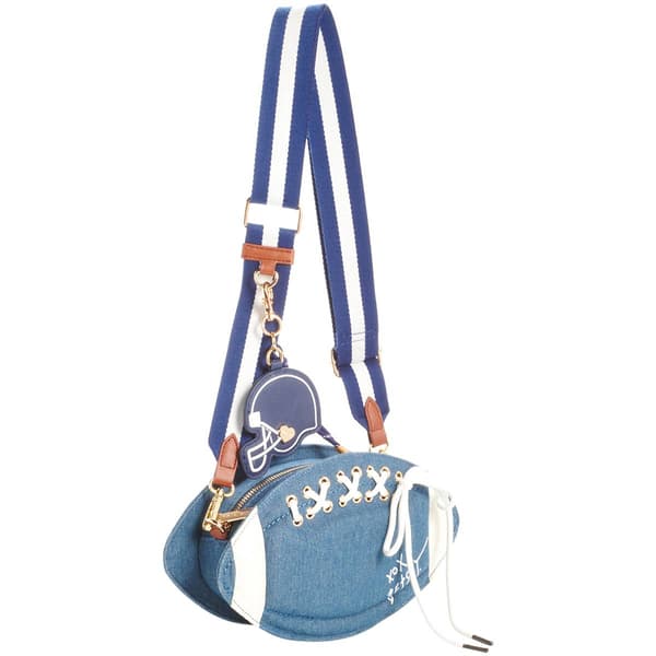 Betsey Johnson Fumble Football Crossbody
