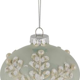 Northlight Seasonal Pastel Green Christmas Ornaments - Set of 2