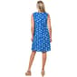 Womens Cocomo Sleeveless Coastal Ring Accent Shift Dress - image 3