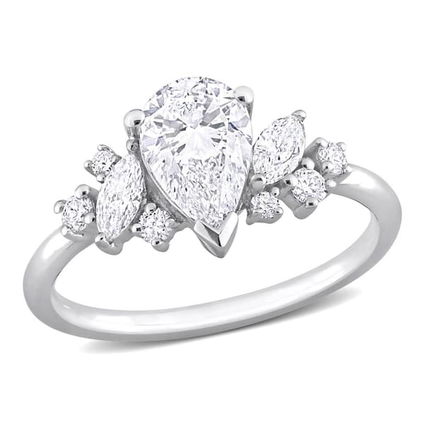 Diamond Classics(tm) 1 3/8ctw. Diamond 14kt. White Gold Ring