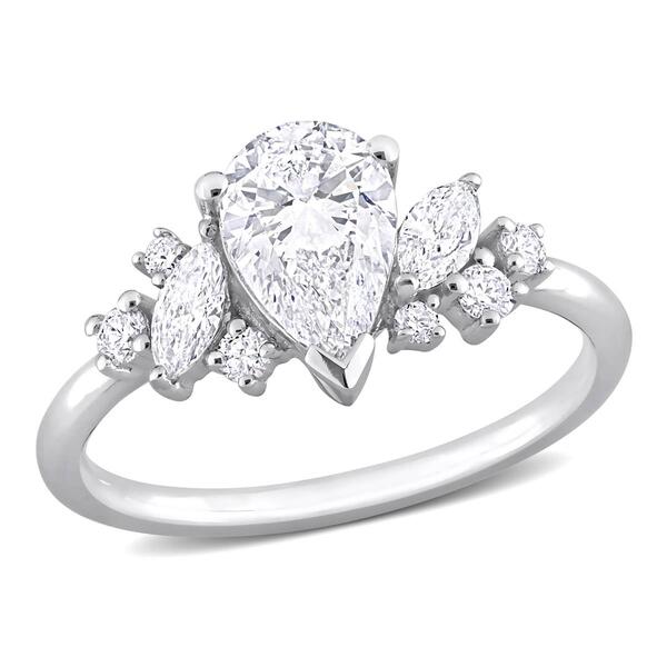 Diamond Classics&#40;tm&#41; 1 3/8ctw. Diamond 14kt. White Gold Ring - image 