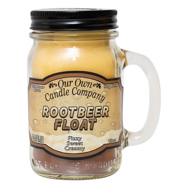 Our Own Candle Company 13oz. Root Beer Float Jar Candle - image 