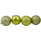 Northlight 12ct. Shatterproof 4-Finish Christmas Ball Ornaments - image 2