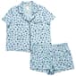 Womens Kensie Short Sleeve Floral Pajama Set - image 1