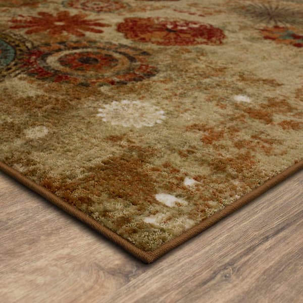 Mohawk Home Caravan Medallion Multi Accent Rug