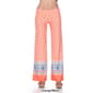 Womens White Mark Border Print Palazzo Pants - image 8