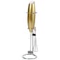 Famous Brand Stainless Steel 2-in-1 Frother w/ Whisk & Stand - image 1