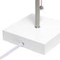 Simple Designs Petite White Stick Lamp w/USB Port & Fabric Shade - image 3