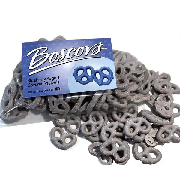 Boscov&#39;&#39;s 14oz. Blueberry Flavored Yogurt Pretzels - image 