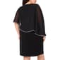 Plus Size MSK Solid Sleeveless Asymmetric Tier Sheath Dress - image 2