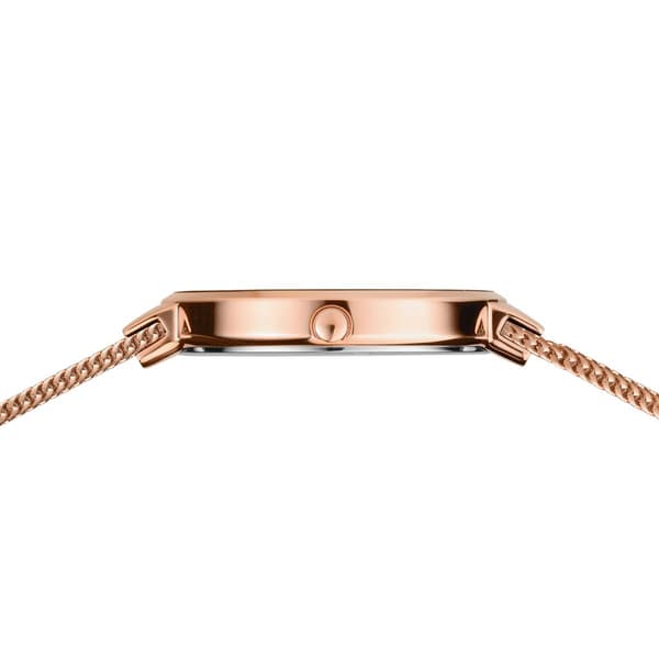 Womens BERING Rose Gold Genuine Malichite Dial Watch - 14531-368
