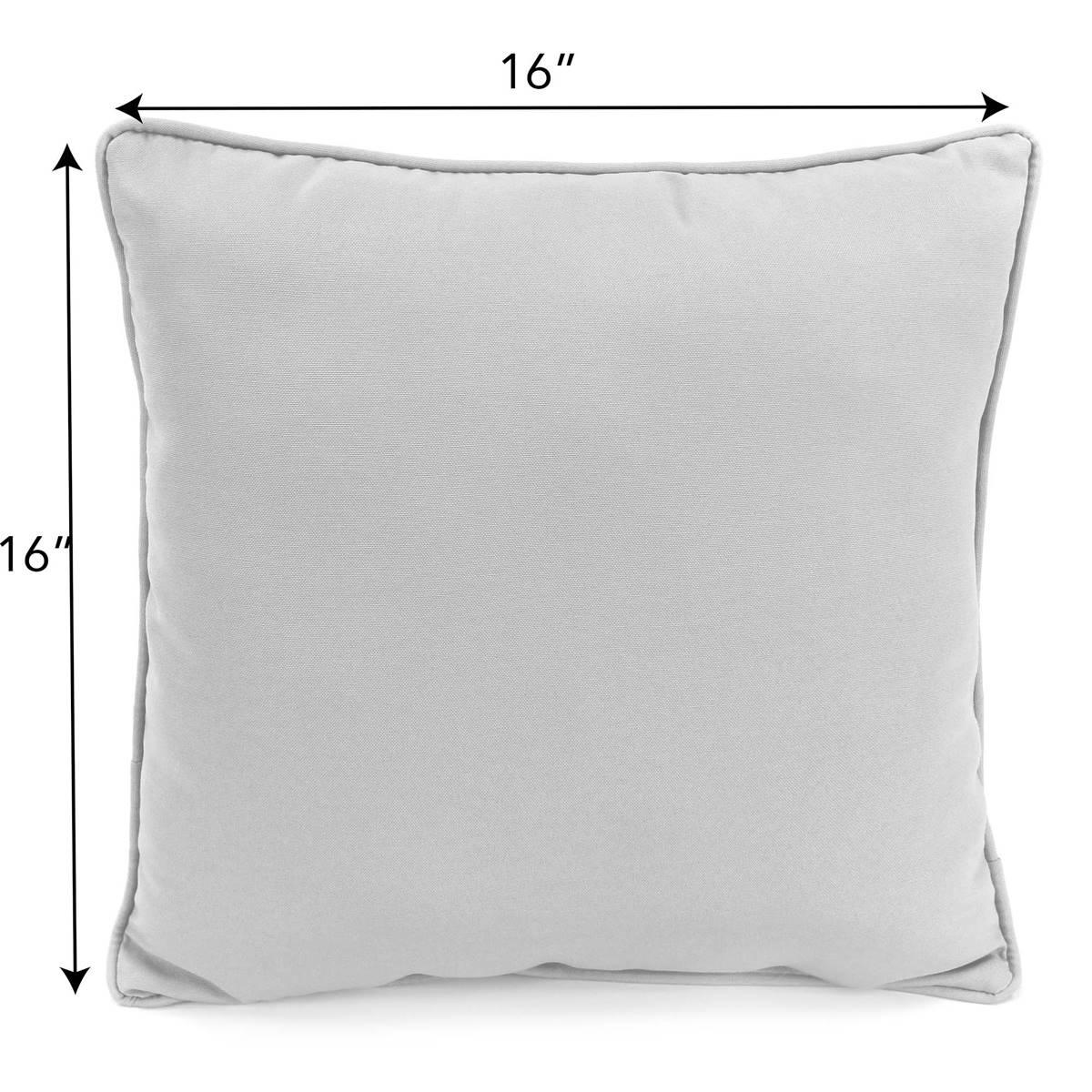 Jordan Manufacturing Hummingbird Floral Outdoor Throw Pillow
