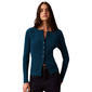 Womens Calvin Klein Long Sleeve Button Front Ribbed Cardigan - image 1