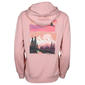 Womens Mountain & Isles Long Sleeve Back Nature Graphic Hoodie - image 2