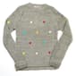 Girls &#40;7-16&#41; Pink Angel Heart Embroidered Sweater - image 1