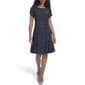 Womens Tommy Hilfiger Short Sleeve Dot A-Line Dress - image 3