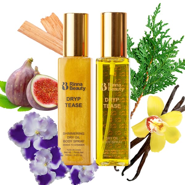 Rinna Beauty Dryp Tease Dry Oil Body Spray