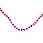 Northlight Seasonal Shiny Metallic Pink Beaded Christmas Garland - image 4