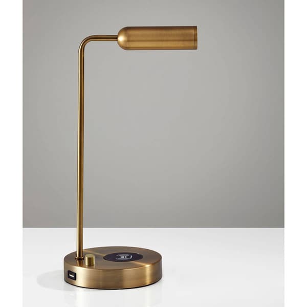 Adesso Kaye Charge LED Desk Lamp