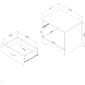 South Shore Step One Weathered Oak Nightstand - image 6