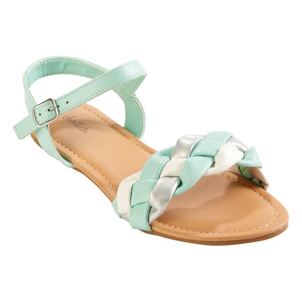 Womens Chatties Braided Strap Slingback Sandals - image 