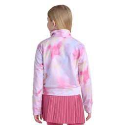 Girls (7-16) adidas® 3 Stripe Tie Dye Tricot Jacket