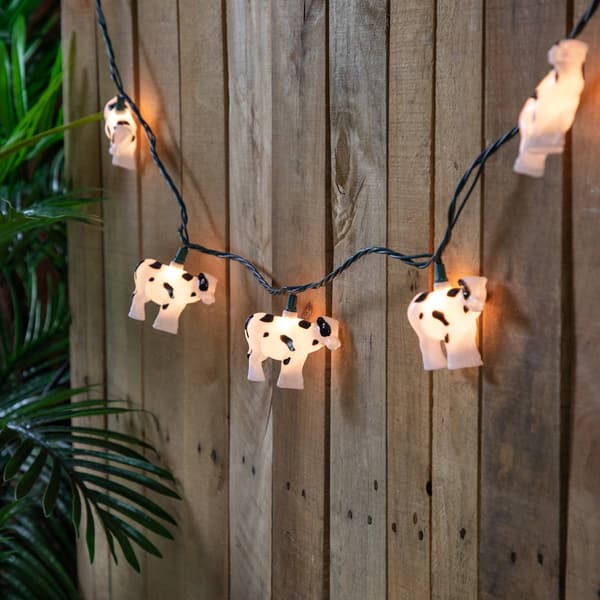 Northlight Seasonal 6ft. Cows Patio Light Set