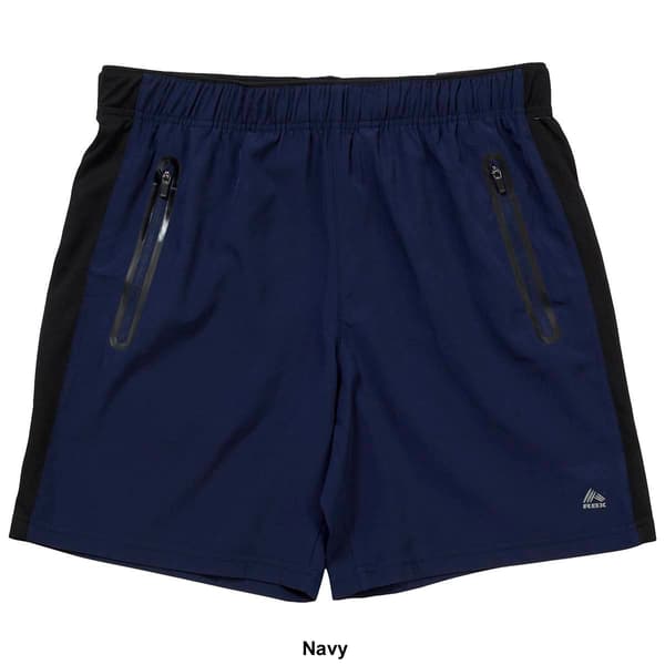 Mens RBX Stretch Woven Mesh Stripe Shorts