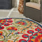 Nourison Aloha Bloom Vines Transitional Round Rug - image 10
