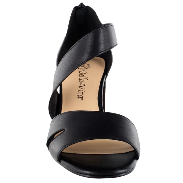 Womens Bella Vita Korrine Leather Block Heel Sandals