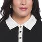 Plus Size Rafaella&#174; Short Sleeve Solid Button Polo - image 3