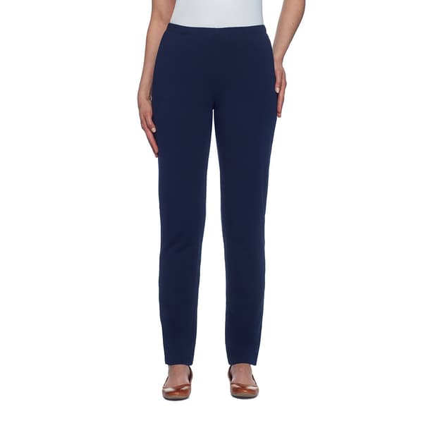 Ruby Rd. Pull-On Stretch French Terry Pants