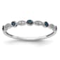Endless Affection&#40;tm&#41; 14kt. White Gold Blue & White Ring - image 1